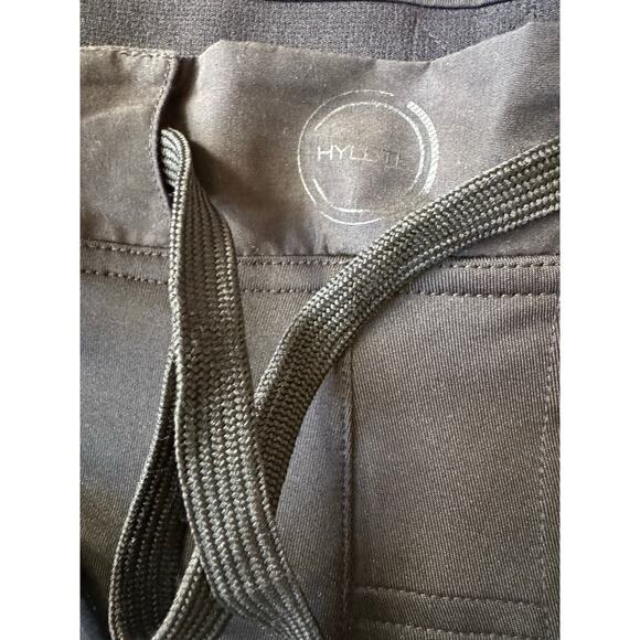 Hylete Above Knee black Shorts Running Gym Shorts elastic waistband size large - Picture 10 of 12